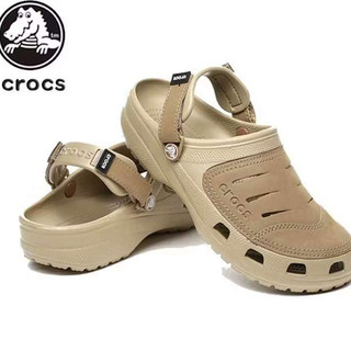 Crocs Mens Casual; Half Drag Sandals Casual Series Sandals for Men (free bag)