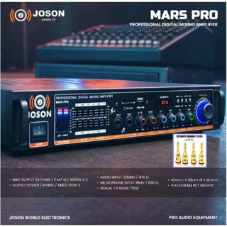 JOSON MARS/MARS PRO PROFESSIONAL POWER MIXING AMPLIFIER WITH(EQUALIZER/FM/USB/SD/BT) - 600-1000W PMP