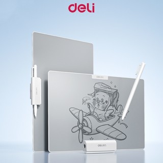 Deli Ink-free Whiteboard 310*235mm Eye-Protecting Writing Boards Writing Pads For Office MQ162