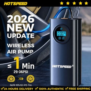 HOTSPEED Tire Inflator For Car Portable Air Compressor Pump Motorcycle12V Wireless SER MEL Recommend