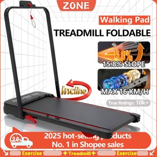 Treadmill Foldable Electric Portable Walking Pad Threadmill Heavy Duty Exercise Equipment For Women