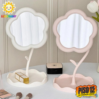 Flower Mirror Aesthetic Mirror Table Mirror Desk Shape Desktop Desktop Mirror Makeup Mirror
