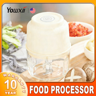 Yowxii Automation Garlic Crusher Garlic Grinder Multifunction Small Size Meat Grinder Food Processor