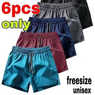taslan short for men in women 6pcs for (215) assorted colors