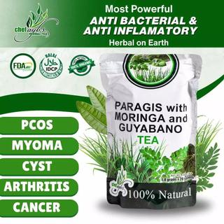 Chef Ayb’s Paragis with Moringa and Guyabano Tea FDA approved 20 packs