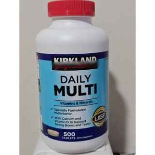 Daily Multi 500 tablet Mature Multi multivitamin mineral Supplement with vitamin C D E calcium