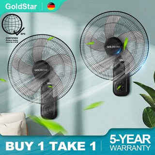 Gold Star 16Inch Wall Fan Electric Fan Energy Saving Wall Fan Powerful Stand Fan Electric Fan