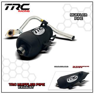 TRC Racing Power Pipe Honda Click v2 125 150 Muffler Exhaust LTO Approved 1730