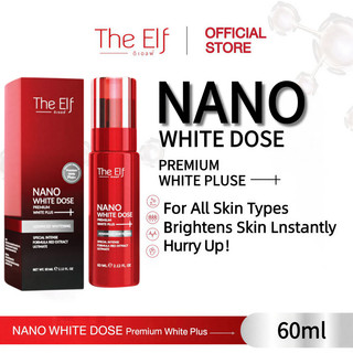 THE ELF NANO WHITE DOSE Premium White Plus 60ML Face Skin Anti Dark Spot Aging Scar for Body & Face