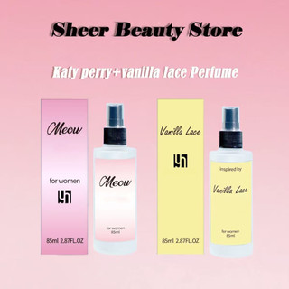 【BUY 1 TAKE 1】Katy Perry Meow Vanilla Lace Perfume 85ml base perfume for women
