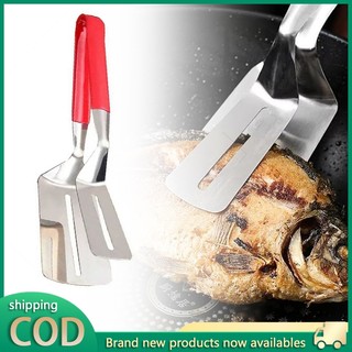 Food Tong Stainless Long Stainless Tong For Cooking Multifunctional Spatula Tongs Frying Shovel Clip