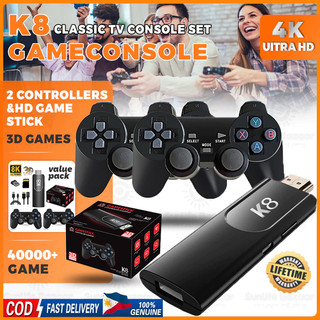 2026 New M8/K8 Video Game console 64GB Games Set/Game Stick Retro-Games Built-In 20000/40000 Games