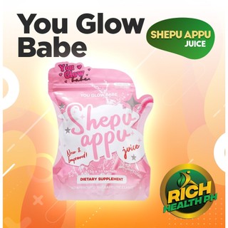Shepu Appu Juice by You Glow BAbe 10sachets Glutathione