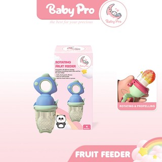 Baby Pro Rotating Fresh Fruit Feeder Teether for Babies - Ideal for Fresh Fruits & Vegetables