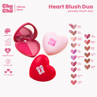 Chu Chu Beauty Heart Blush Duo