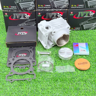 JVT Cylinder Block 63mm flat piston Kit for Nmax & Aerox Chrome Bore for Enhanced Performance