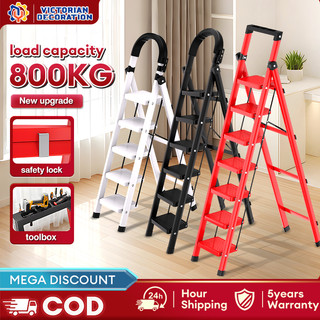 Ladder foldabl aluminum Household Multifunction Ladder