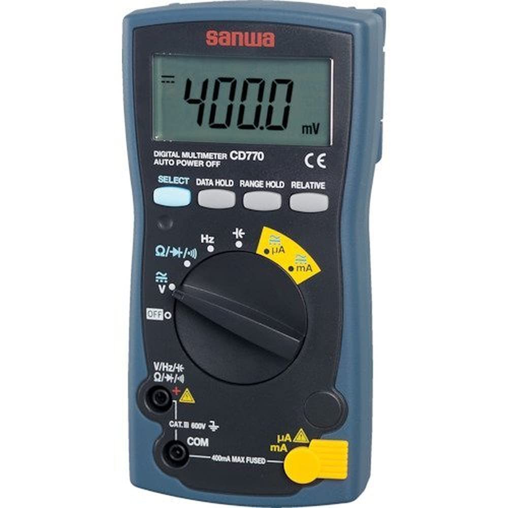[AUTHENTIC] Sanwa Digital multimeter DC/AC up to 600V CD770