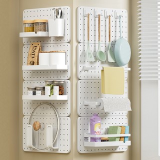 Pegboard Peg Board Organizer Accessories Shelf Wall Hanging Rack Shelves Storage Home Decoration