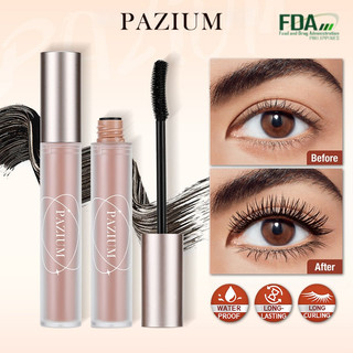 PAZIUM Eyelash Mascara Long Lasting Eye Makeup Classic Black Natural Curler Waterproof Long Lashes