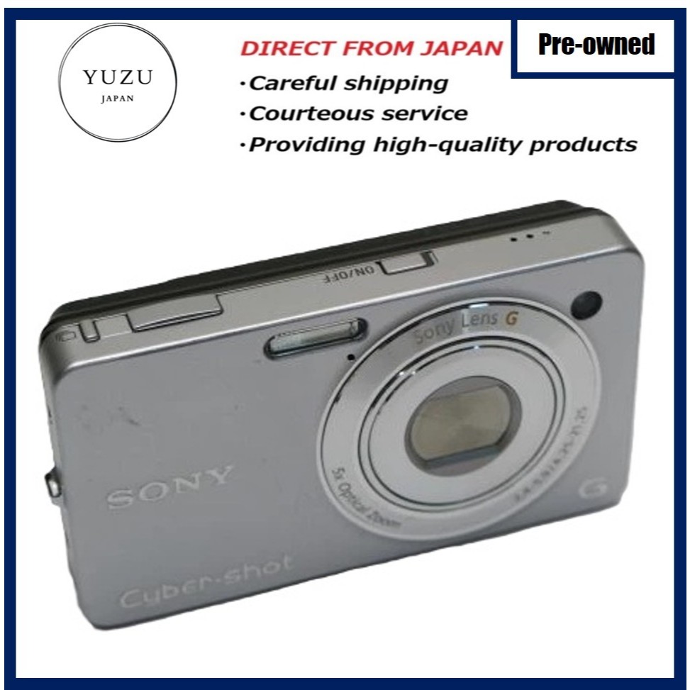 Pre-owned Product Sony WX1 Cyber-shot (10.2MP) - The Original Sweep Panorama King! Silver, Slim Desi