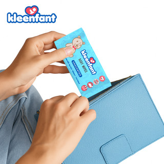 Babypal Kleenfant Baby Wipes Travel Pack 11 Sheet Mini Wipes Collection Pack of 6 Wet Wipes for Baby