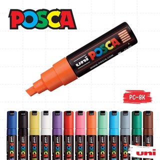PC-8K Posca Paint Marker – Vibrant, Permanent Marking for All Surfaces