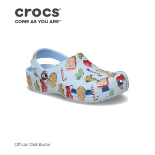 Crocs Kids' Classic Cookies Clog In Blue Frost