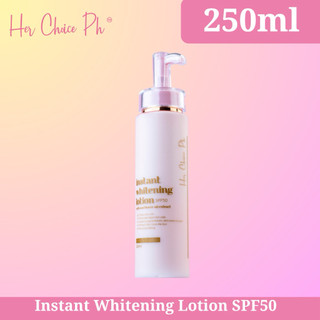 Instant Whitening Lotion SPF 50 by Her Choice PH – Brightening & Sun Protection