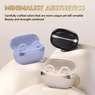 NE7S Bluetooth Earphones - Clip-on design for comfortable long-term wear, stylish wireless earphones
