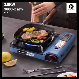 ✅Jcam New Ultrathin Portable Butane Gas Stove With Box- 3500W Mini Camping Outdoor Picnic Barbecue