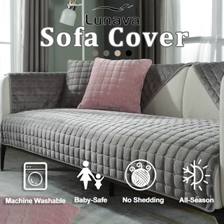 LUNAVA Sofa Cover Plush Sofa Cushion Non slip Fabric Sofa Cover Set 1/2/3/4 Seaters