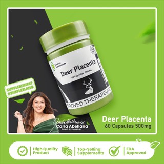 Simplee Deer Placenta – 500mg | 60 Capsules – Supports Skin Wellness, Inner Beauty & Nourishment [1]