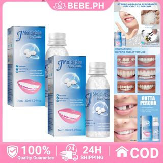 Bebe.PH  Temporary Tooth Repair Kit Teeth and Gaps Moldable Falseteeth Solid 30ML