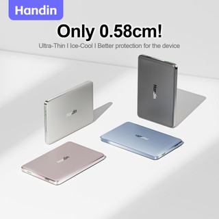 Handin Ultra Thin Powerbank 12000mAh Magnetic Wireless Mini 20W Fast Charging For Phone 16 CCC
