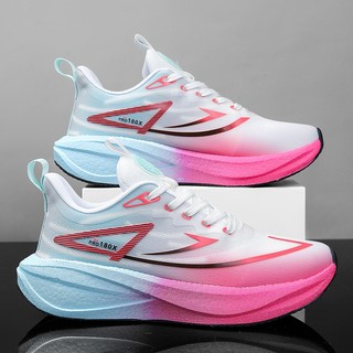 Hot Men/Women Carbon Plate Sport Shoes Mesh Breathable Shock Absorbing Wear Soft Running shoes