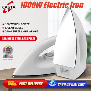 Electric iron 1000W flat iron quickly heats the portable steam iron save electricity