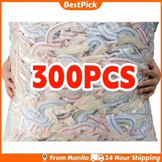 300PCS Disposable Food Cover Elastic Plastic Wrap Food Grade Bowl Cover Fresh Keeping Kitchen