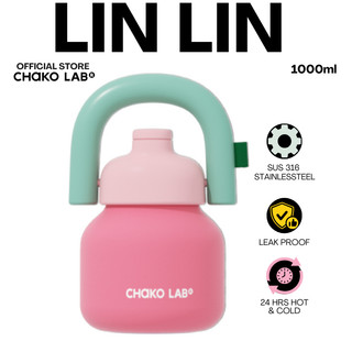 Chako Lab Lin Lin 1000ml Stainless Thermal Water Jug Beverage Flask