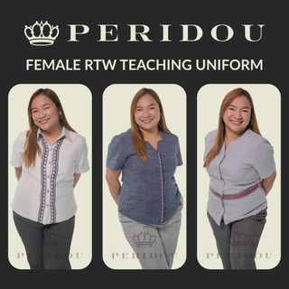 Peridou Female Ready-To-Wear Blouse / Pants Teaching Uniform - Up to PLUS SIZE