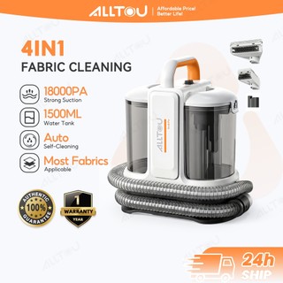 ALLTOU Wet and Dry Vacuum Cleaner 18kpa Portable Vacuum Self-Cleaning Vacuum Cleaner For Most Fabric