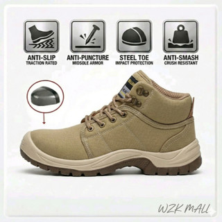 Wzk Mall New Durable and Comfortable Construction Bullox Safety Shoes (with steel toe) BX-17