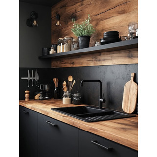 1 pc Ava Home solid wood Floating Wooden Shelves with invisible metal support Installation Decor