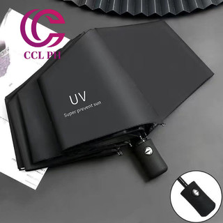 CCL PH Umbrella Automatic Sunny Umbrella Anti-ultraviolet Folding Umbrella Men Women UV Design