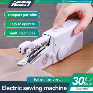 ICON Small Handheld Electric Sewing Machine For Household Use Portable Mini DIY Hand Sewing Machine
