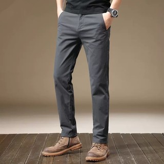 [VICKY JEANS]10 Color 28-40 Men's Cotton Stretch Trousers Casual Pants