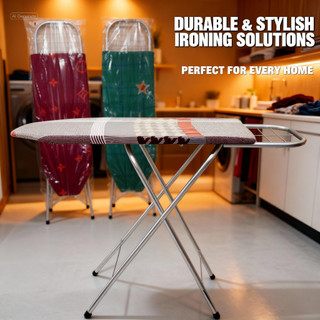 IRONING BOARD IBS-32" (HEAVY DUTY ) plantsyahan with pad/foam/Cover/and adjustable stand