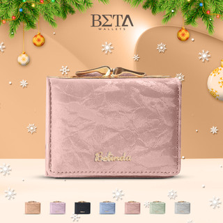 BETA Short Wallet For Women Mini Wallte Cute Elegant Multi-Slot Leather Card Holder Wallets YS029