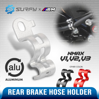 ARM Nmax v1/v2/v3 Rear Brake Hose Bracket Holder Full CNC Aluminum Arumi From Indonesia