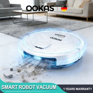 OOKAS 3 in 1 Smart Robot Vacuum Cleaner For Home Automatic Dust Mite Vacuum Cleaner Smart Home